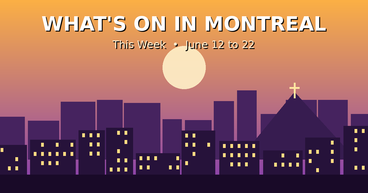 What’s On in Montreal This Week: Francos Kicks Off, MURAL Wraps Up, and the Fringe Keeps Rolling