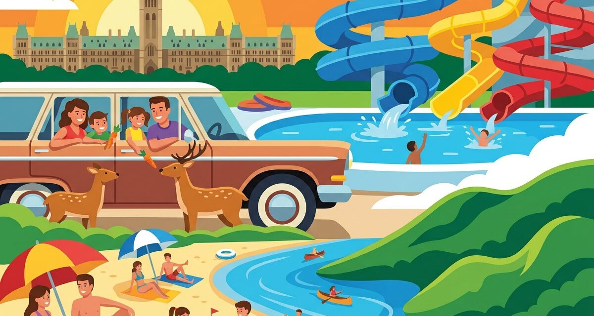 Wolves, Waterslides and Wild Beaches: A Family Weekend in Ottawa from Montreal