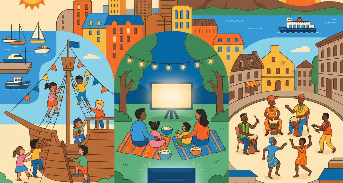 Pirate Ships, Free Popcorn, and Drum Circles: Things to Do with Kids Around Montreal This Week