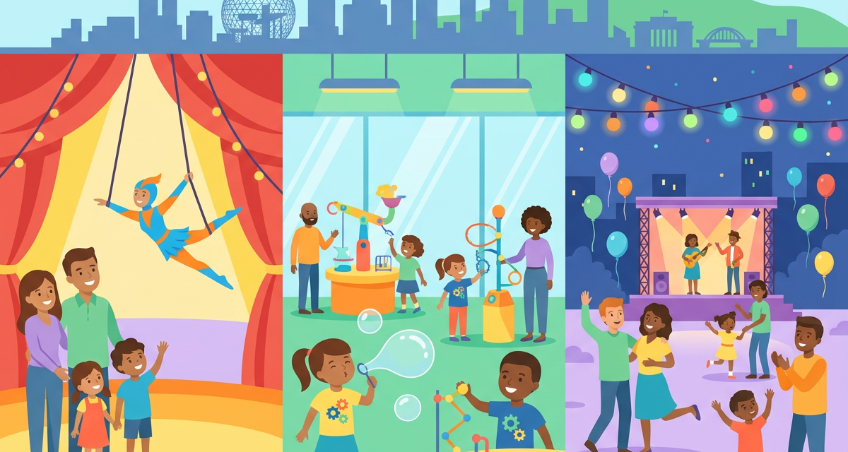 Big Top, Science Mayhem and a Free Laval Fest: Family Fun Around Montreal This Week