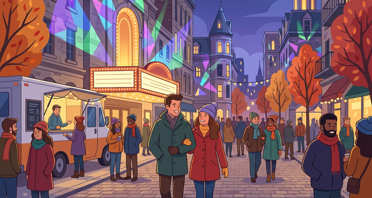 Street Projections, Sondheim and Sour: Montreal Date Nights for the Rest of October